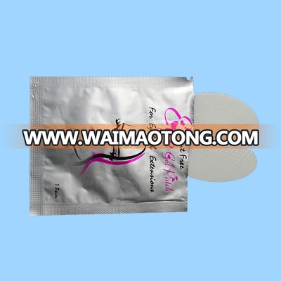 White Color  100% Natural Material High Quality Eyelash Extension With Eye Gel Patch